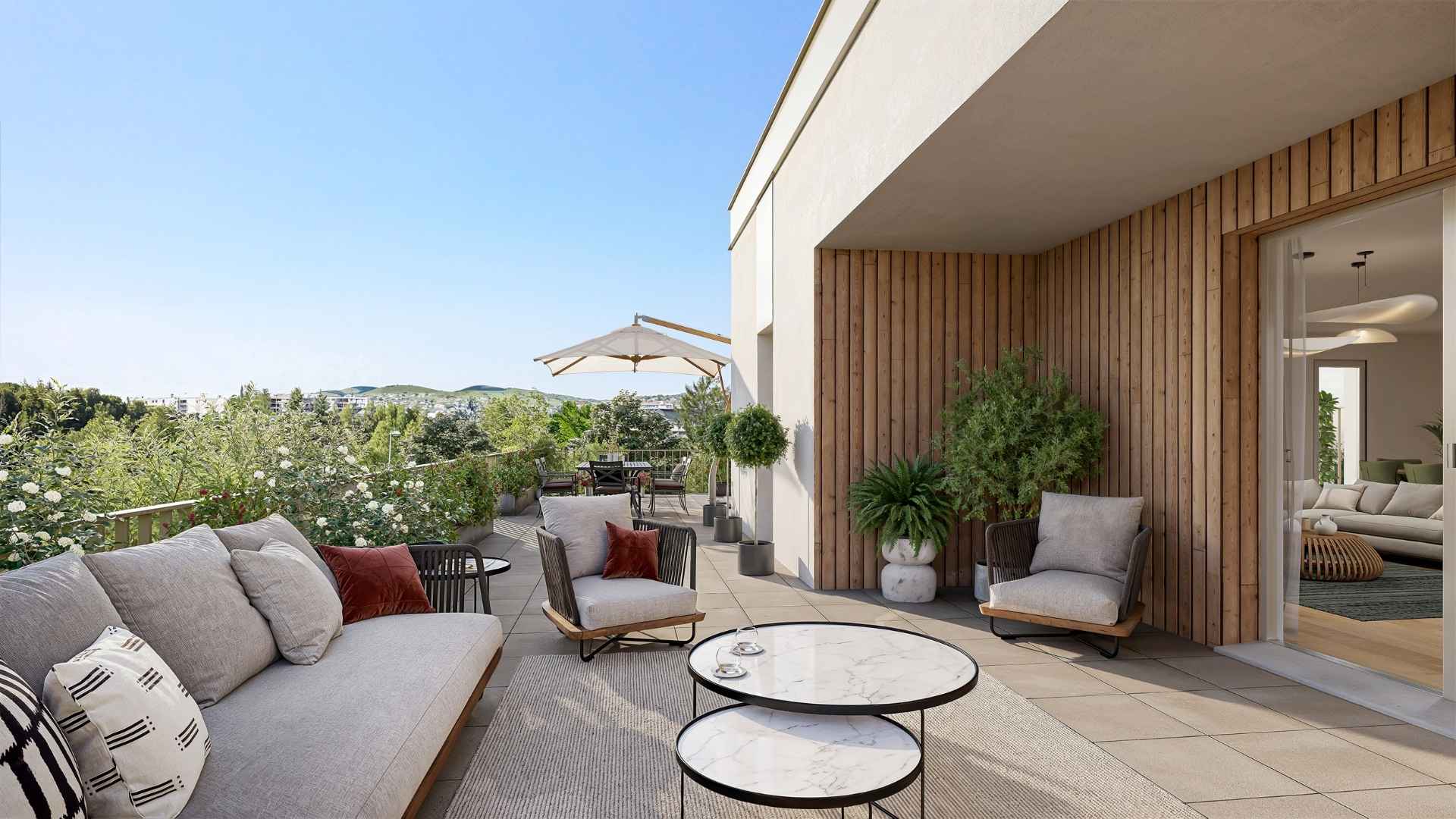 Une Adresse Privilégiée et Verdoyante À Lyon